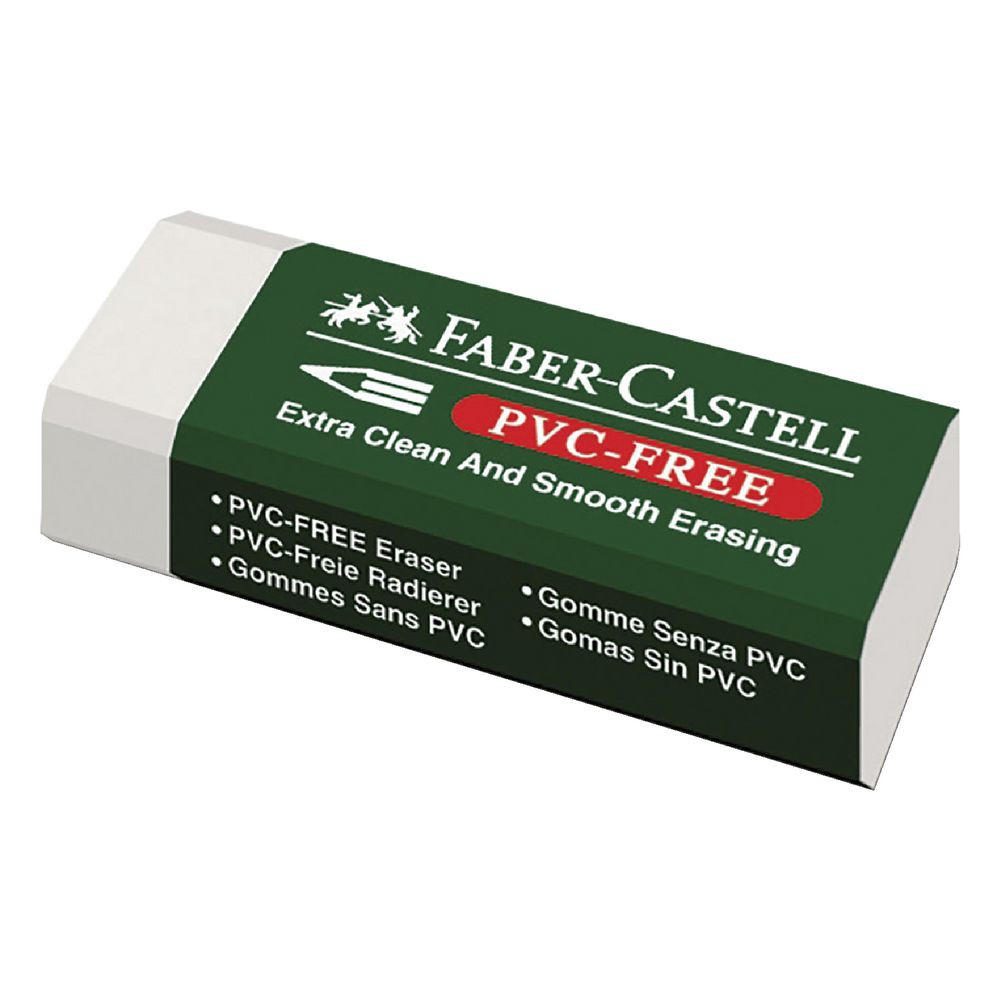 Faber Castelll Dust Free Eraser  Rubber  Pemadam Shopee 