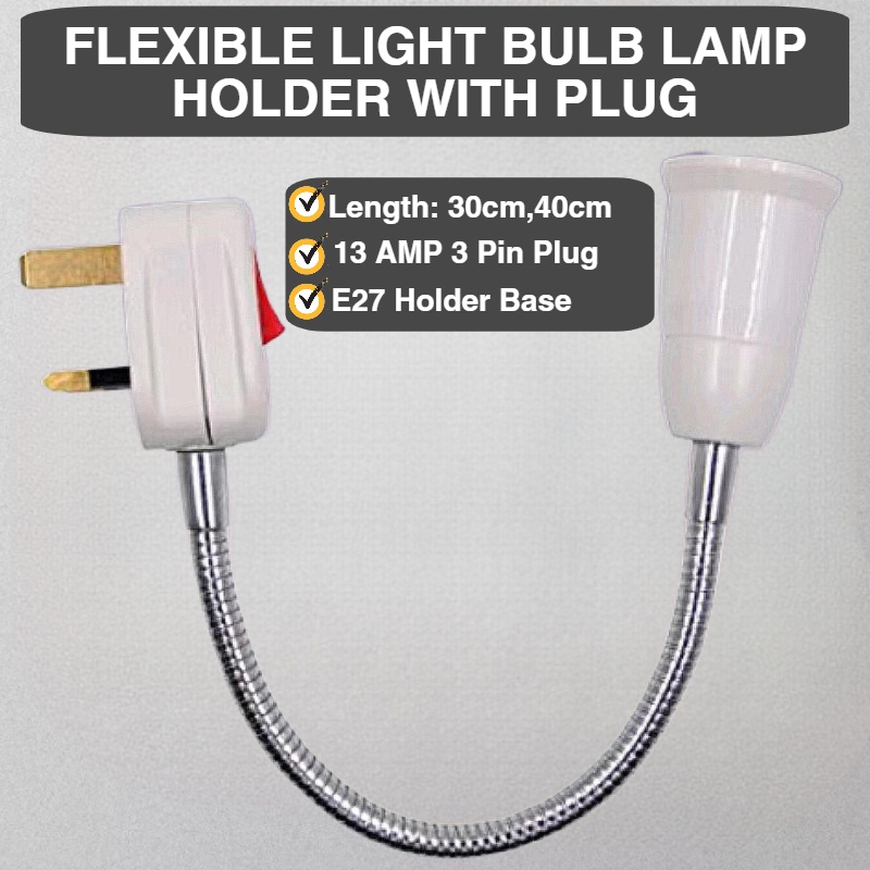 E27 Extension Plug Socket E27 Light Bulb Lamp Holder E27 Socket Light ...