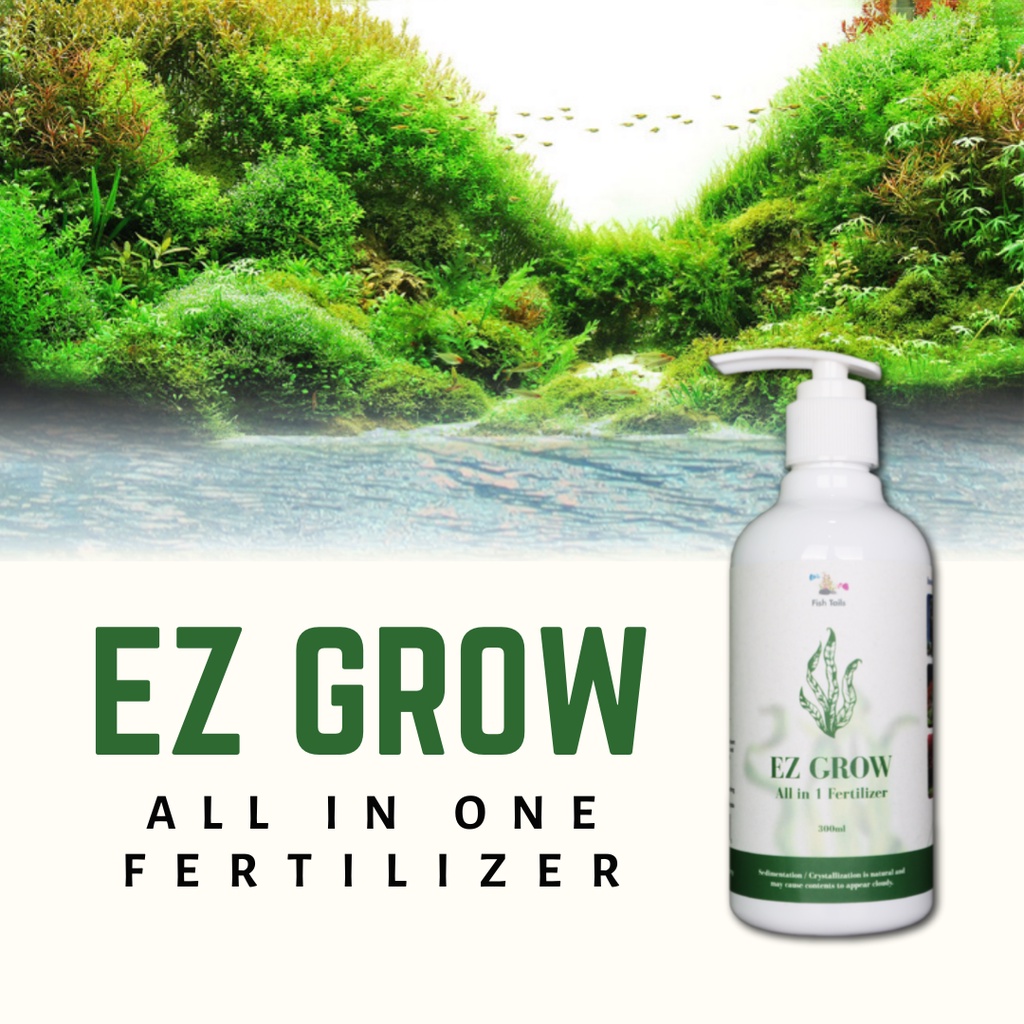 EZ Grow Fertiliser by Fish Tails (Aquarium Fertilizer, Aquatic