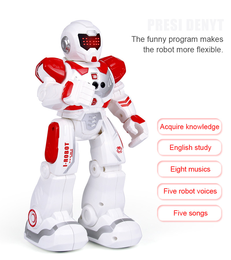 RC Smarts Robot Dance Sing Programable Action Figure Electric Remote ...