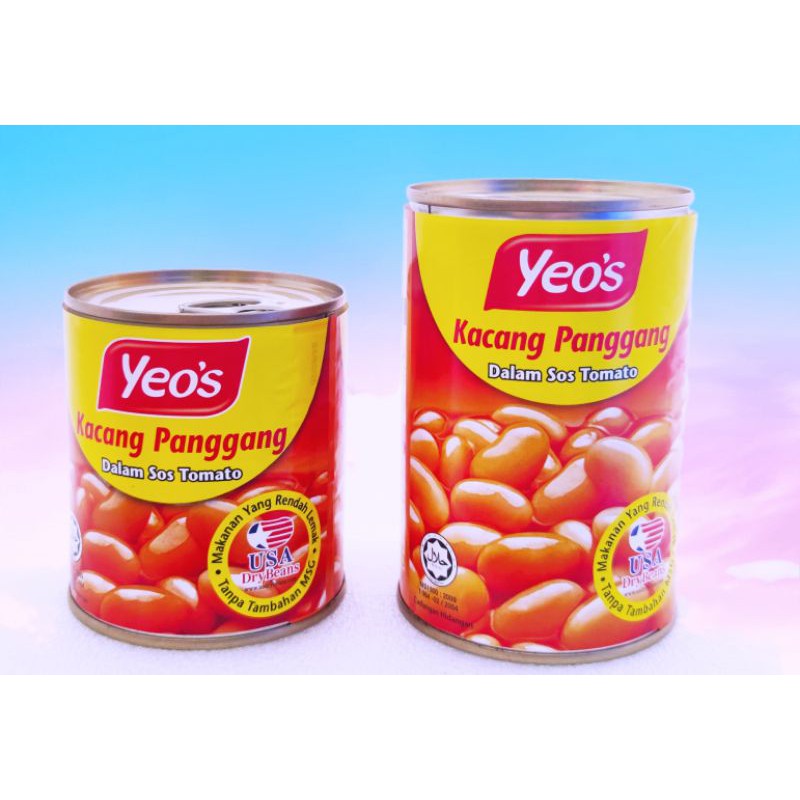 Yeos Kacang Panggang Baked Beans 300g 425g Shopee Malaysia