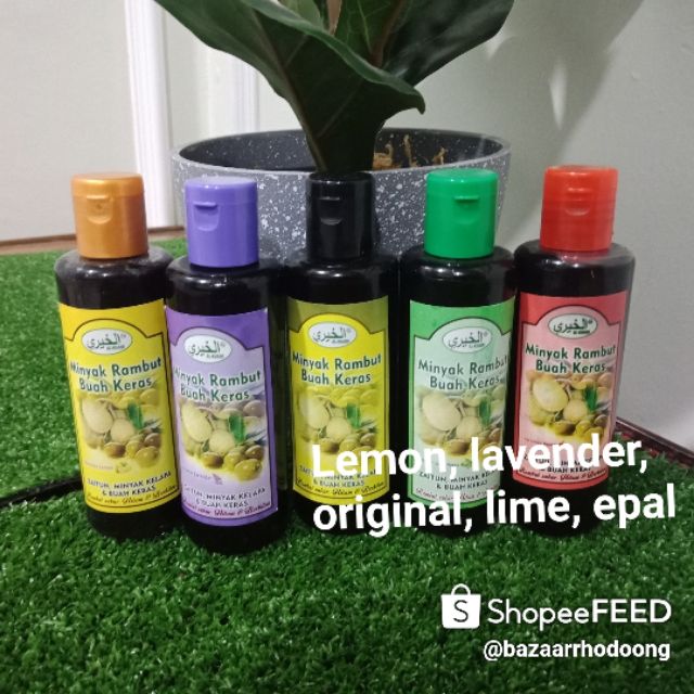 MINYAK RAMBUT BUAH KERAS AL-KHAIRI | Shopee Malaysia