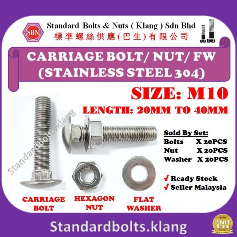 Standard Bolts Nuts Klang S B Online Shop Malaysia
