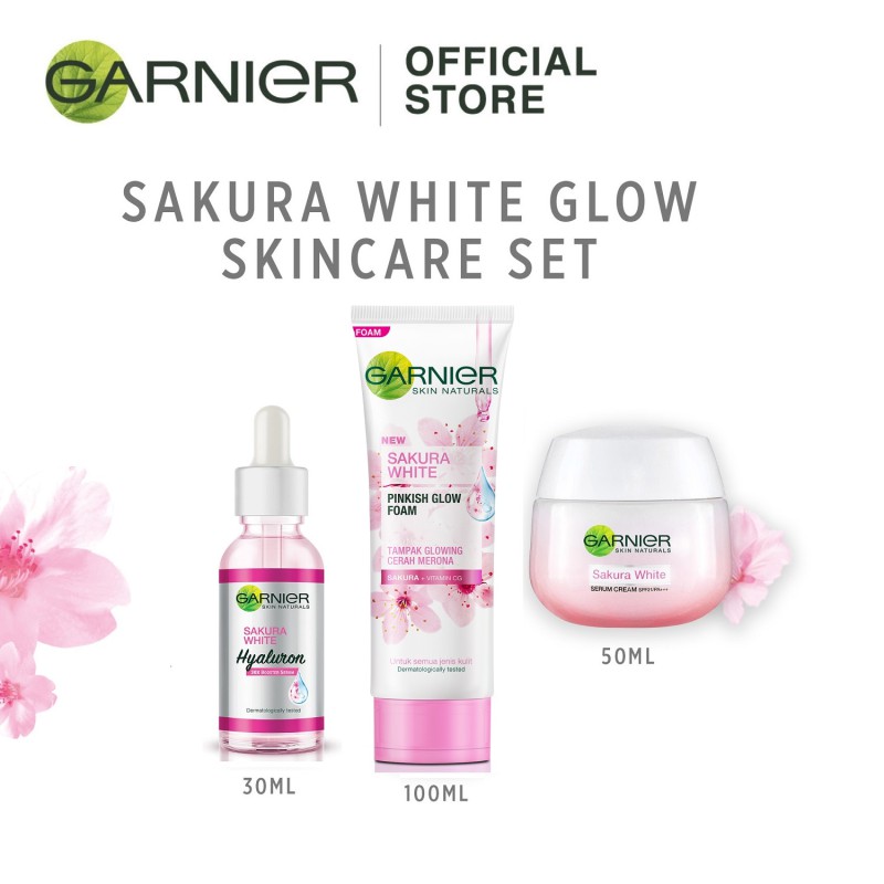 garnier sakura cleanser