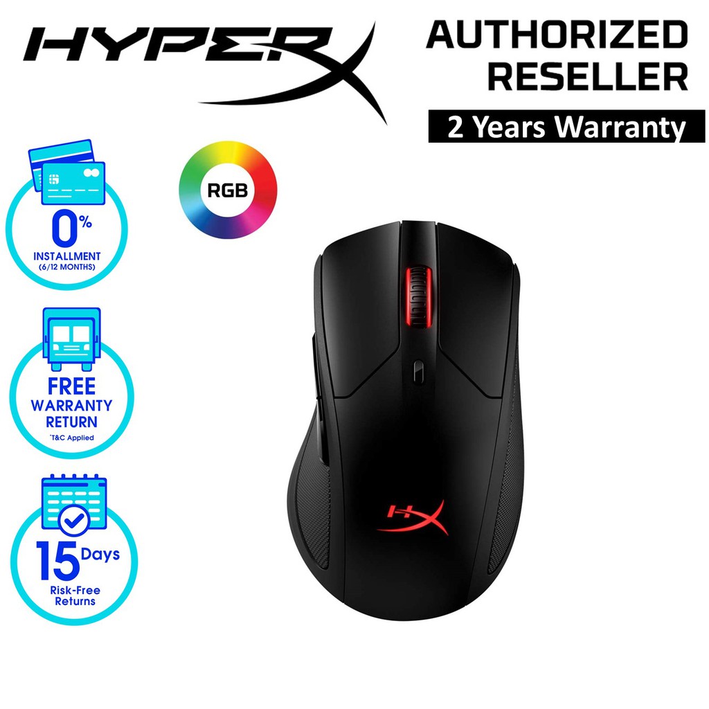 Hyperx Pulsefire Dart Wireless Gaming Mouse Hx Mc006b Shopee Malaysia