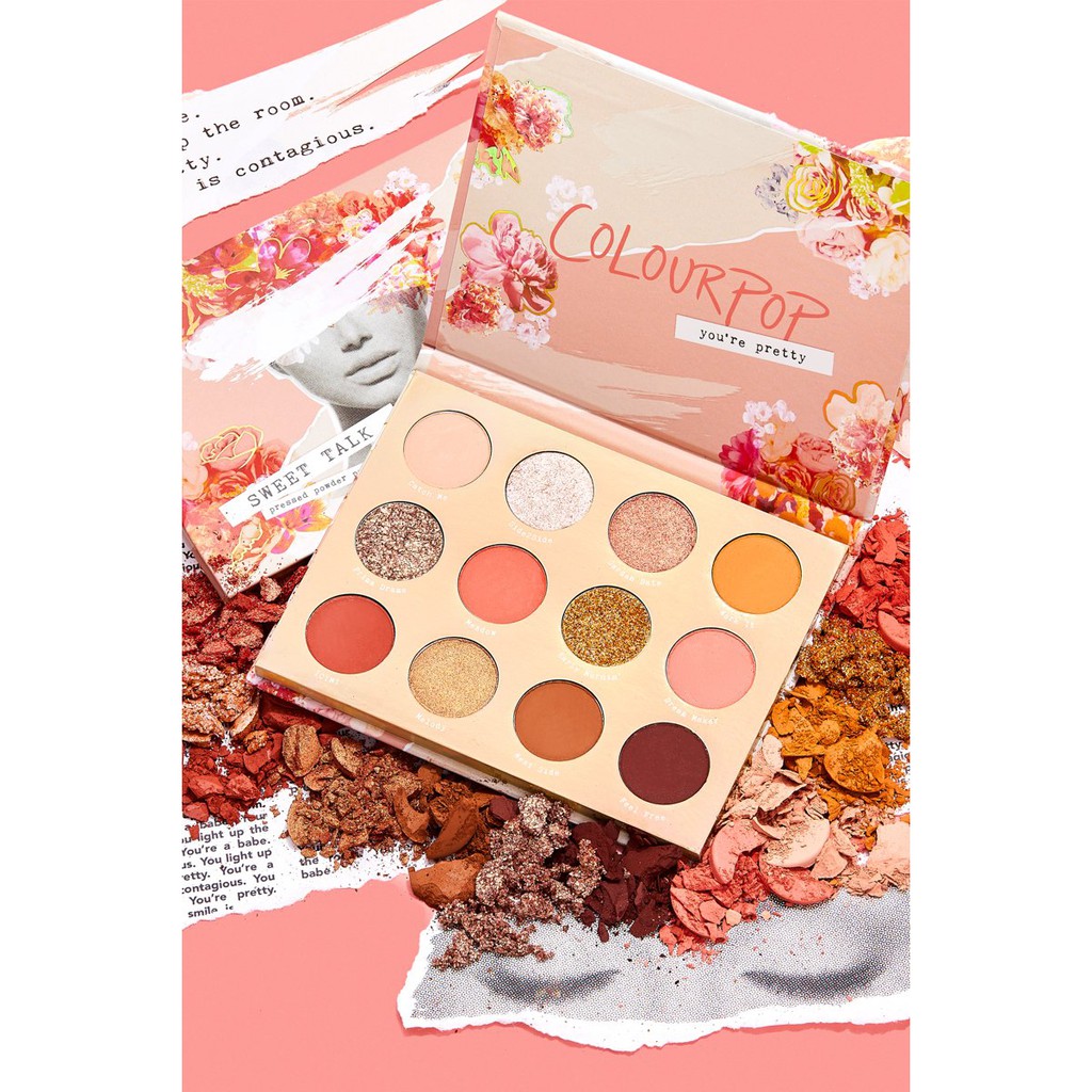 Colourpop Eyeshadow Sweet Talk Palette