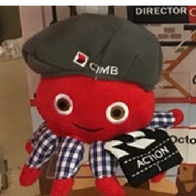 cimb octopus soft toy 2018