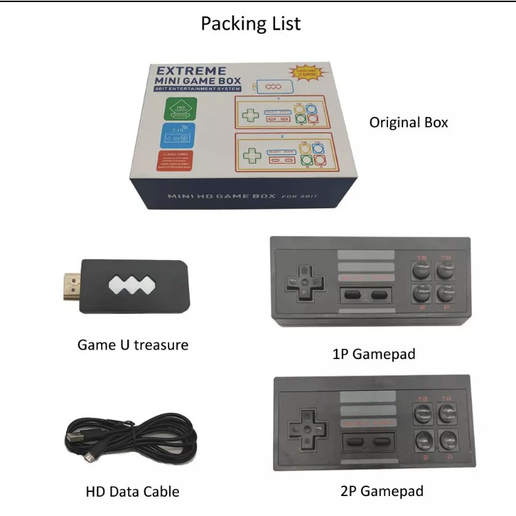 4k Hdmi Video Game Console Built In 568 Classic Games Mini Retro Console Usb Wireless Controller Hdmi Output Dual Players Shopee Malaysia