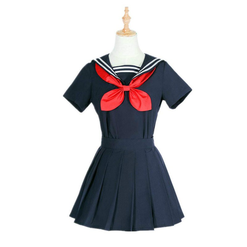 My Hero Academia Himiko Toga Outfit Shirt Sailor Uniform Cosplay Kostüme viel