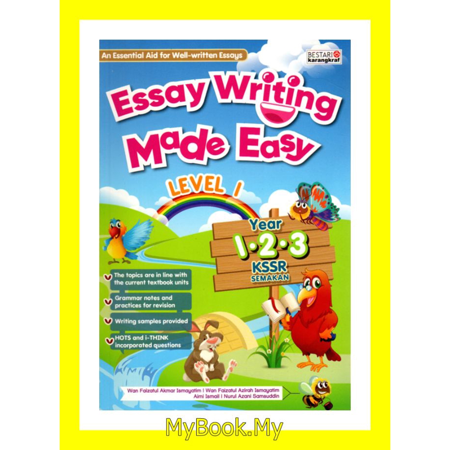 MyB Buku : Essay Writing Made Easy Level 1 Year 1.2.3 KSSR Semakan ...