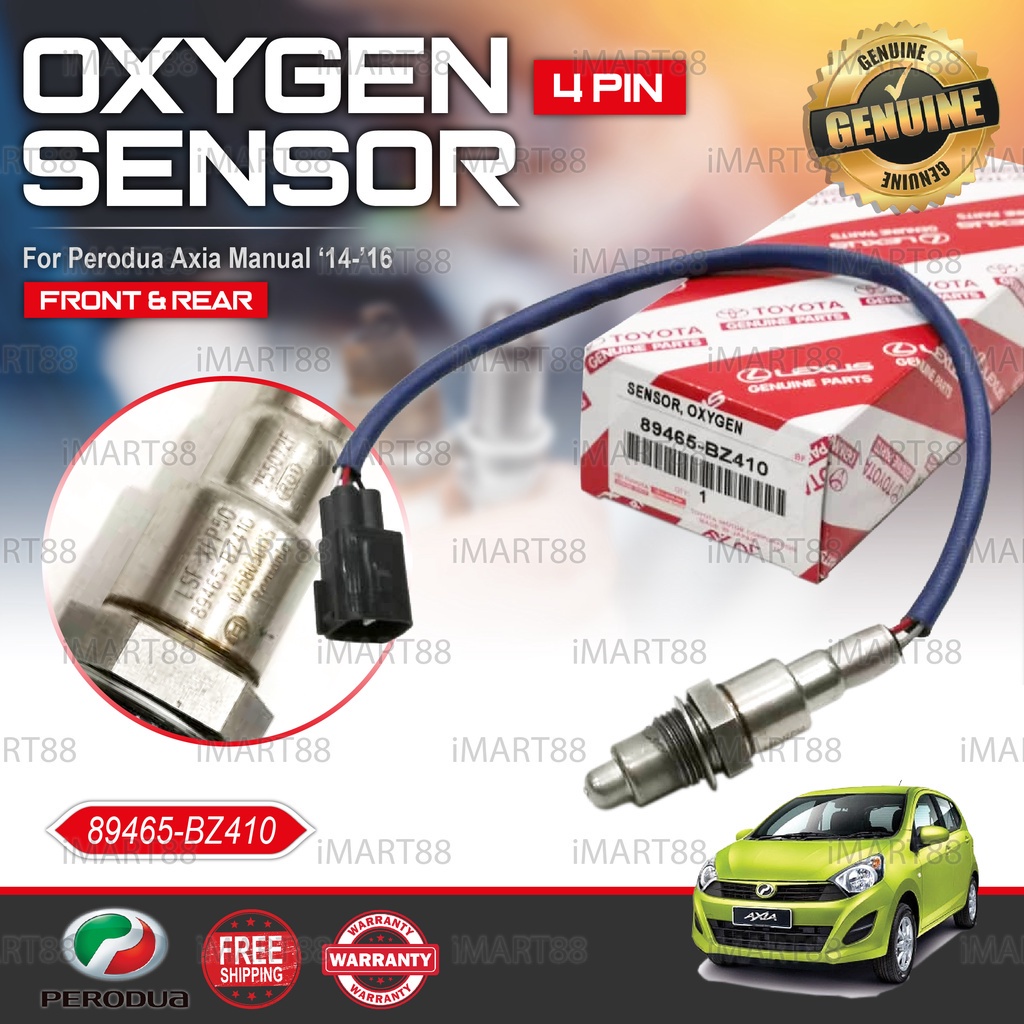 ORIGINAL PERODUA AXIA 89465BZ410 OXYGEN SENSOR 4 PIN Manual '14'16