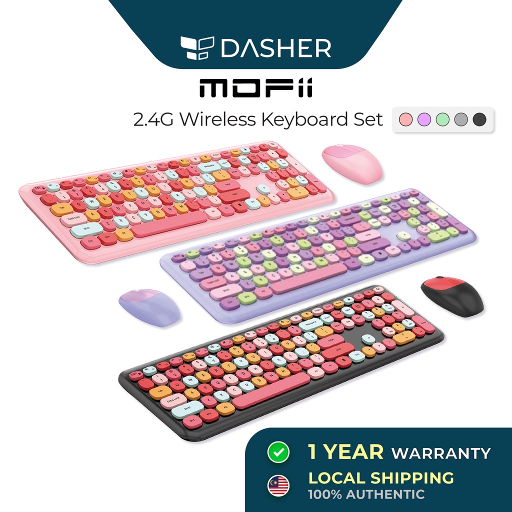 MOFII 666 2.4G Wireless keyboard + Mouse Combo for Window