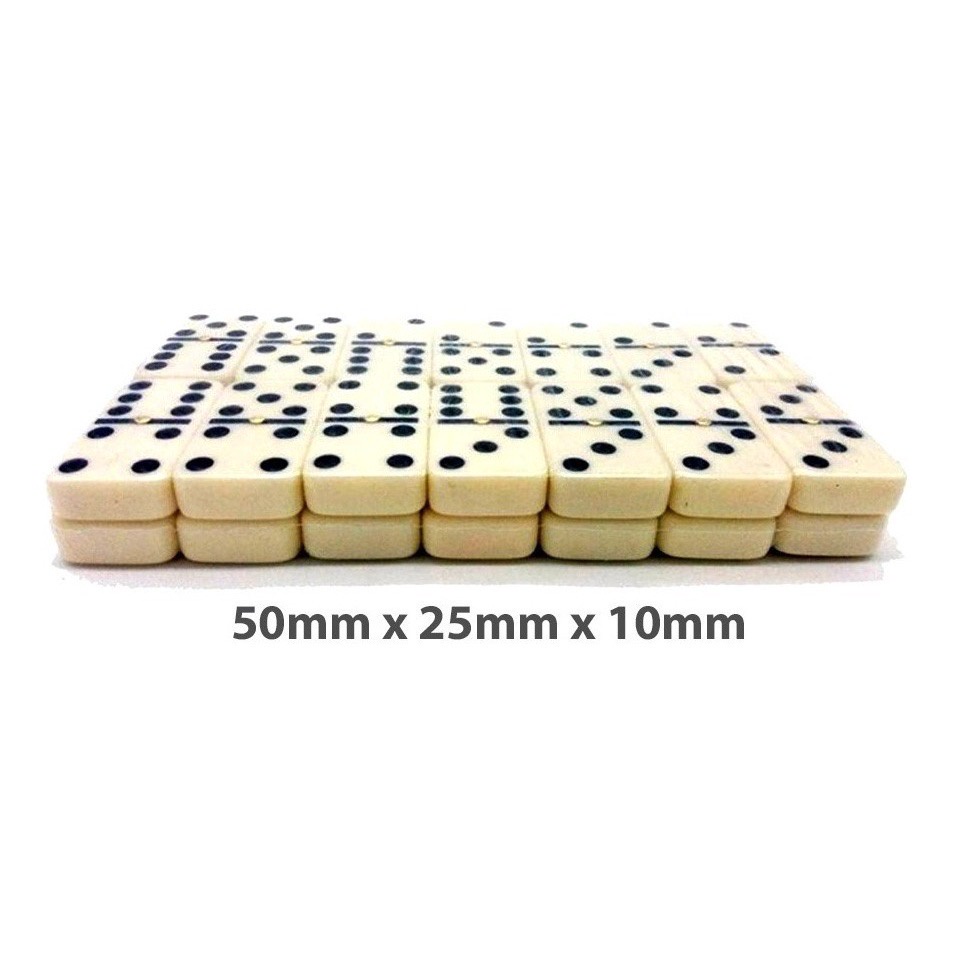 Versatile Multi 24 hours deliver goodsProfessional Bone Domino Game 28 Pieces Color Case Have Must - Image 2