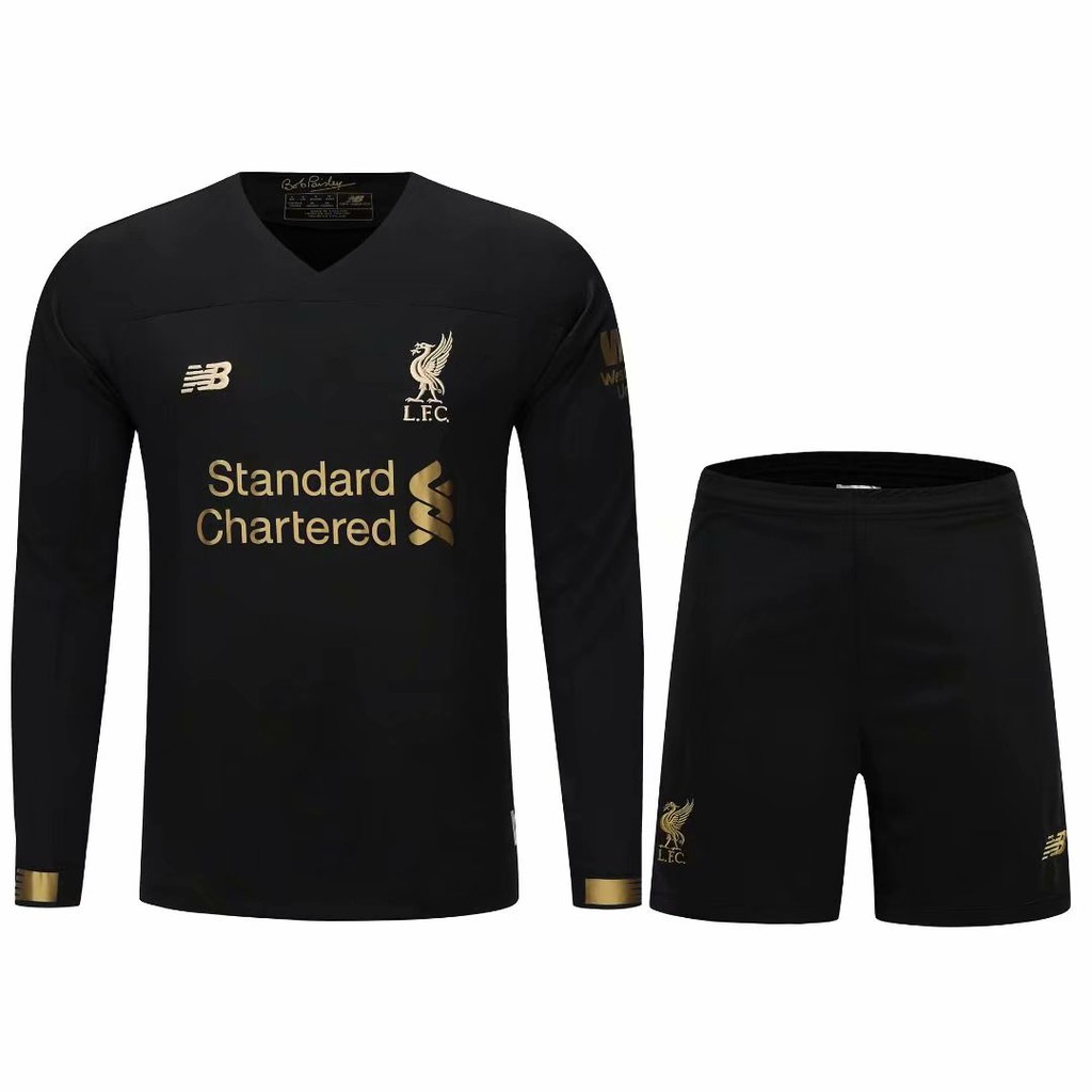 black and gold liverpool shirt