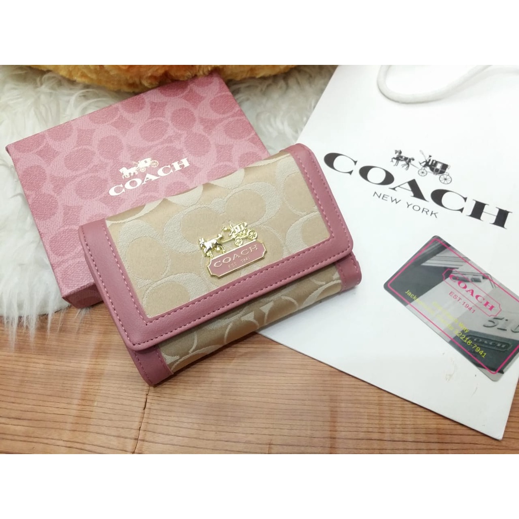 Hot Restock? Coach Wallet Purse With Box | Shopee Malaysia