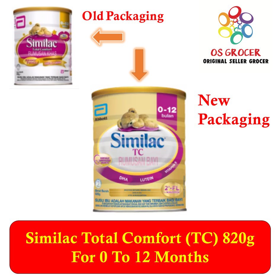 Similac Total Comfort (0-12 months) 820g | Shopee Malaysia