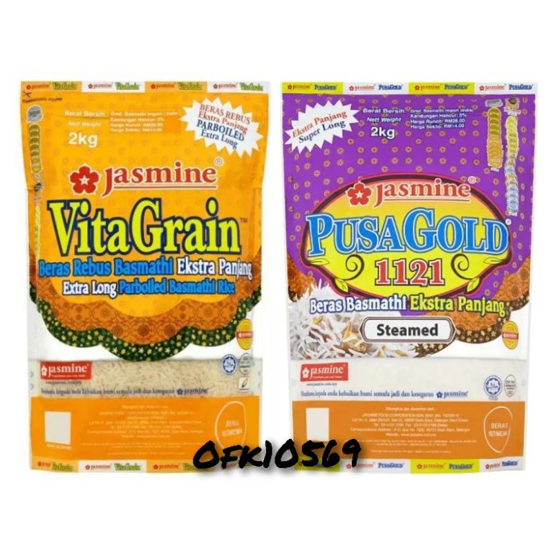 Jasmine Pusa Gold 1121 / VitaGrain 2KG Shopee Malaysia