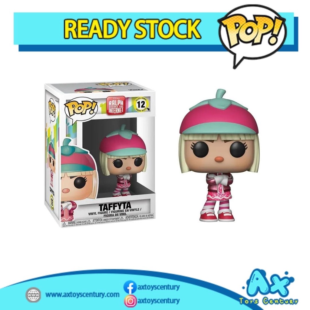 Funko Pop! Ralph Breaks The Internet - Taffyta #12 100% Genuine