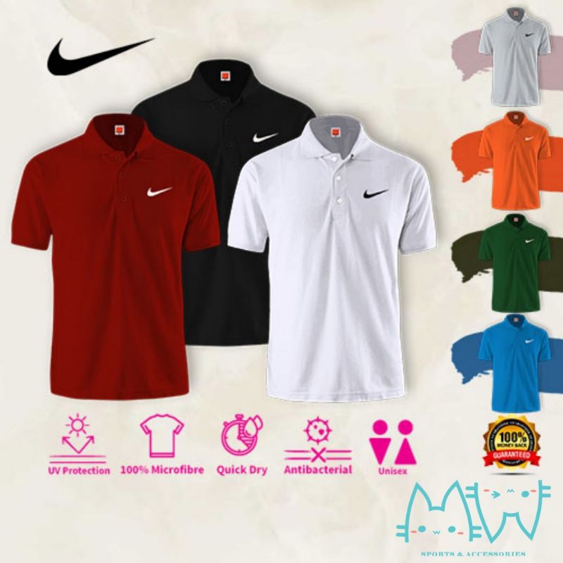 nike collar t shirt