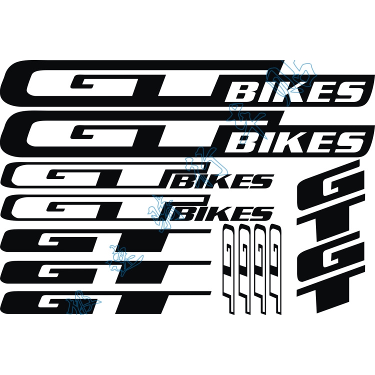 gt bike stickers