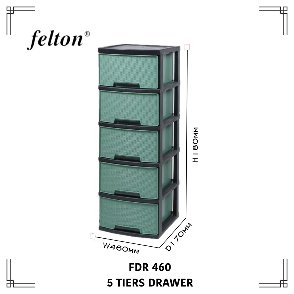 Felton Fdr 460 Drawer Clothes Storage Clothes Cabinet