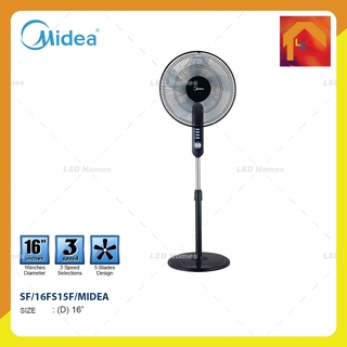 Midea Mf 16fs15f 16 Stand Fan With Timer Shopee Malaysia