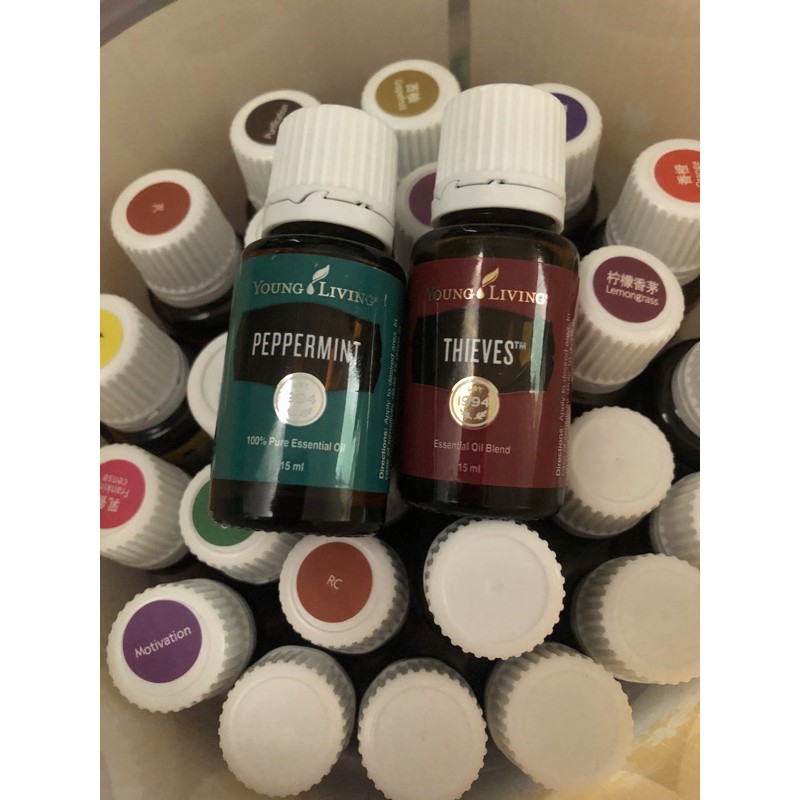 Young Living Thieves 15ml + Peppermint 15ml Ori Shopee Malaysia