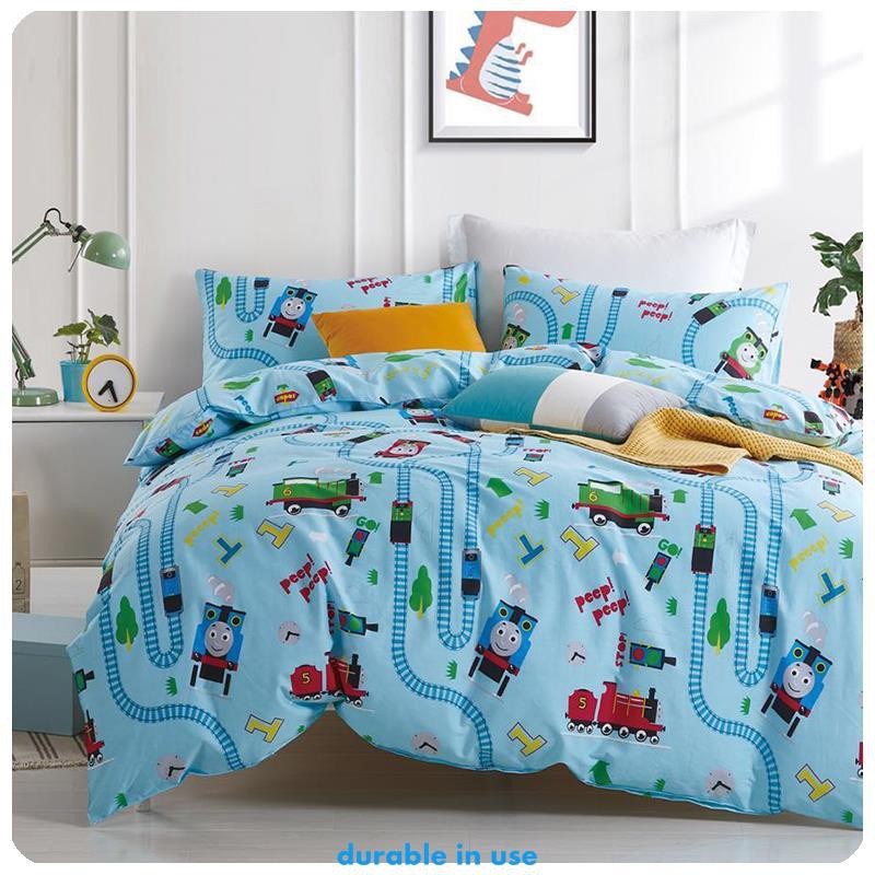 Thomas Bed Mattress Cotton Train Bed Cover Cute Boy Mattress Cover