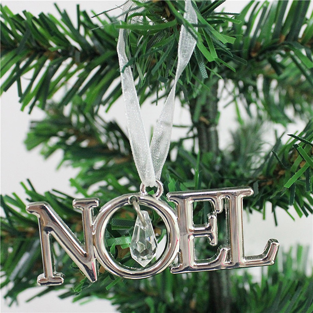 Noel Letters Hanger Christmas Xmas Tree Party Decoration Ornament
