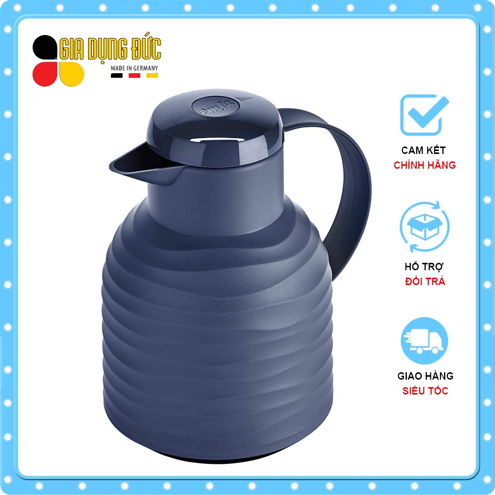 Emsa SAMBA WARE Thermos Flask, 1 Liter Capacity cap Keeping Kettle