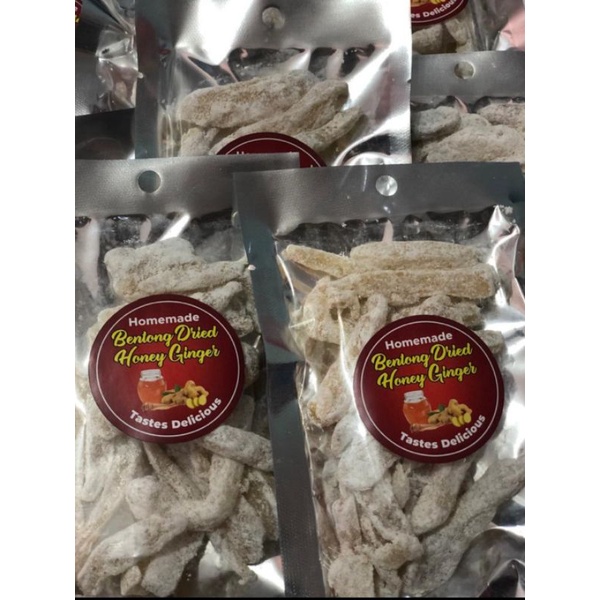 Homemade Bentong Dried Honey Ginger (Preserved Honey Ginger) Halia Madu