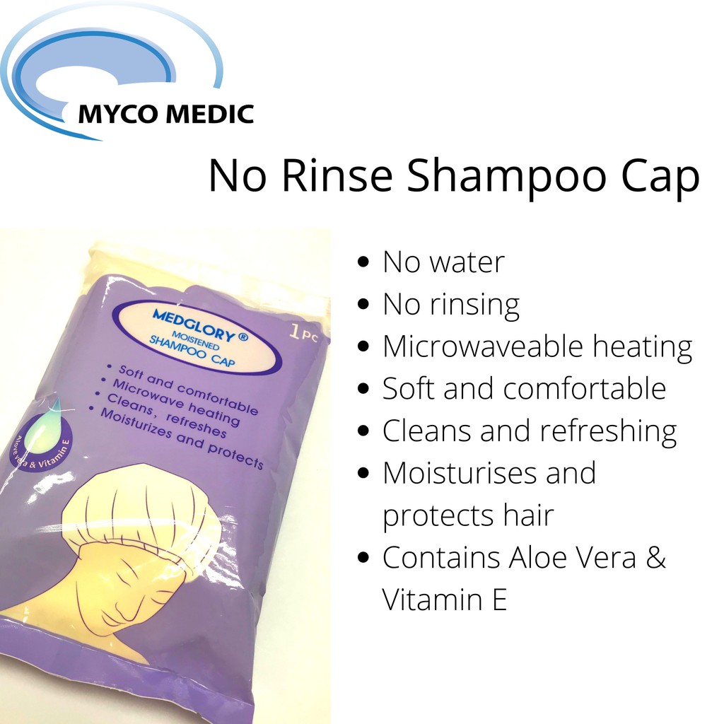 Ready Bath No Rinse Rinse Free Shampoo Cap Nursing Care Elderly