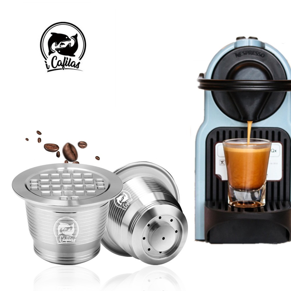 Refillable Coffee Capsule Stainless Steel Capsula