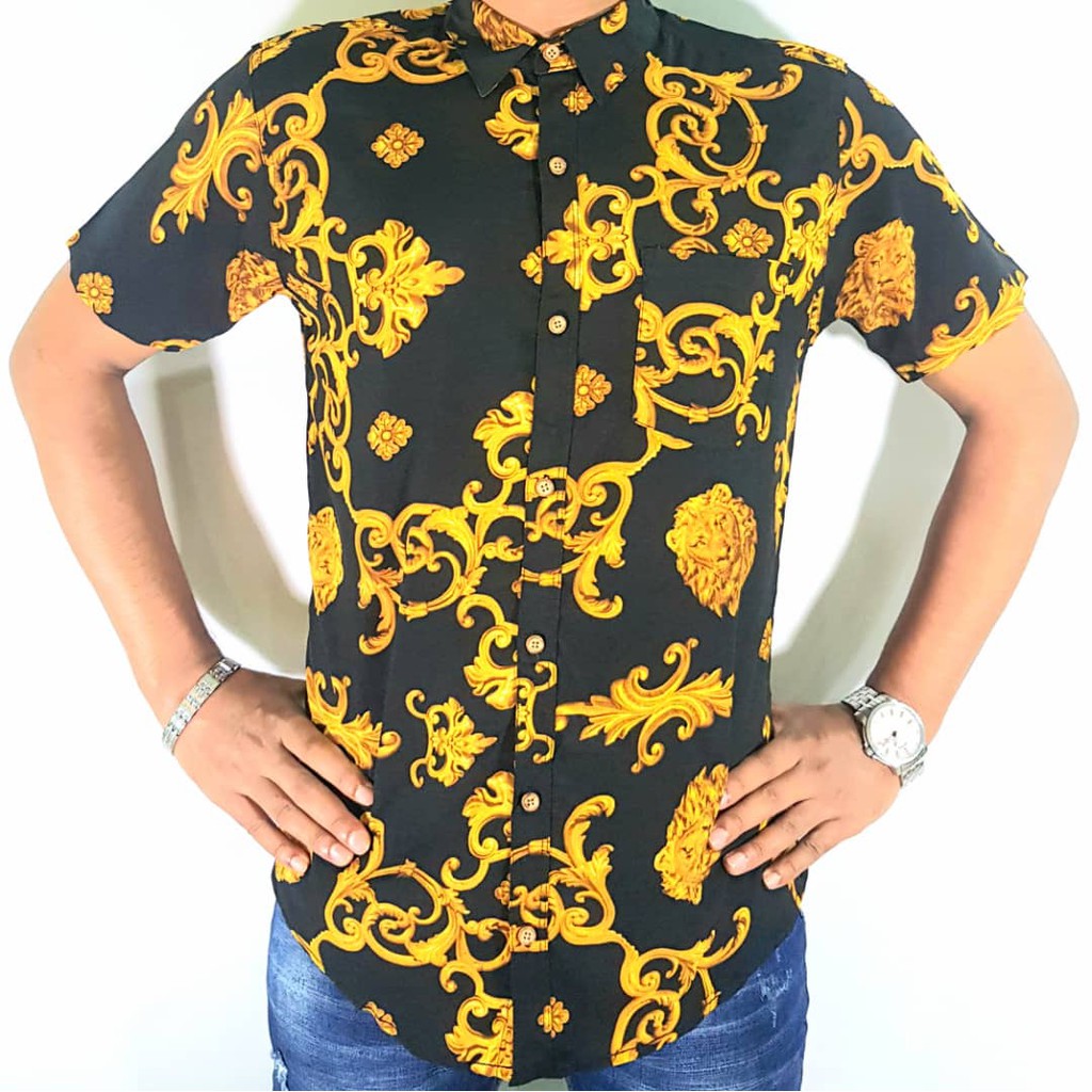  Batik  Shirt  For Men s Slim Fit Shirt  Kain Halus Men 