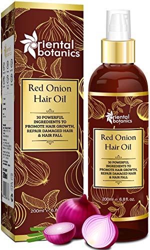 Oriental Botanics Red Onion Hair Growth Oil, 200ml - with 30 ... From USA /  | Shopee Malaysia