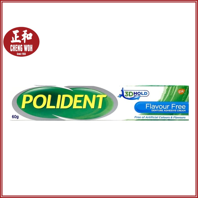 Polident Flavour Free 60g (Free of Arificial Colours & Flavours ...