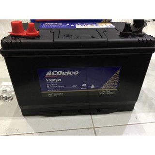 MARINE AC DELCO M27MF VOYAGER MARINE RV DEEP CYCLE BATTERY | Shopee ...