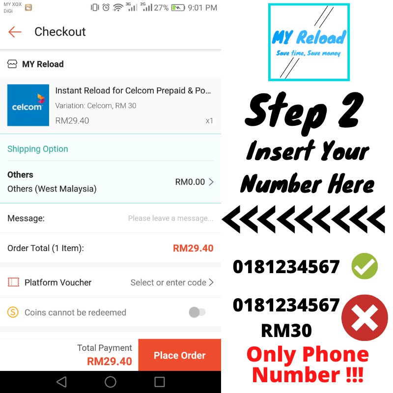 How To Check Balance In Celcom  3 Cara Mudah Check Baki Celcom Credit