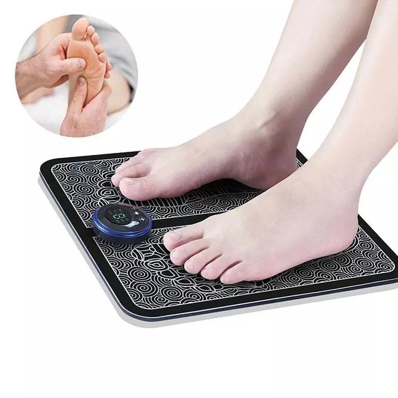 ILOVEDIY] Electric EMS Foot Massager Pad / Feet Muscle Stimulator Leg  Reshaping Foot Massage Mat / Relieve Ache Pain He | Shopee Malaysia
