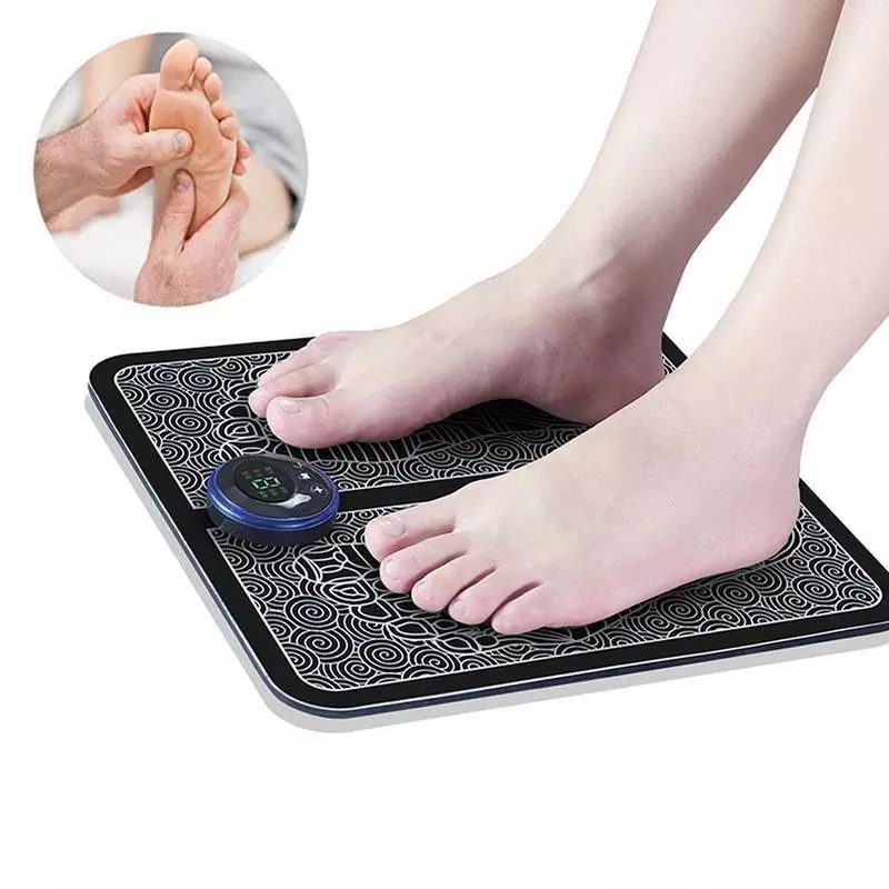 [ILOVEDIY] Electric EMS Foot Massager Pad / Feet Muscle Stimulator Leg