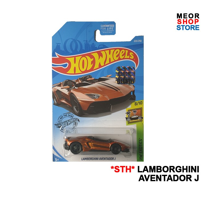 Hot Wheels Super Treasure Hunt Lamborghini Aventador J STH | Shopee Malaysia