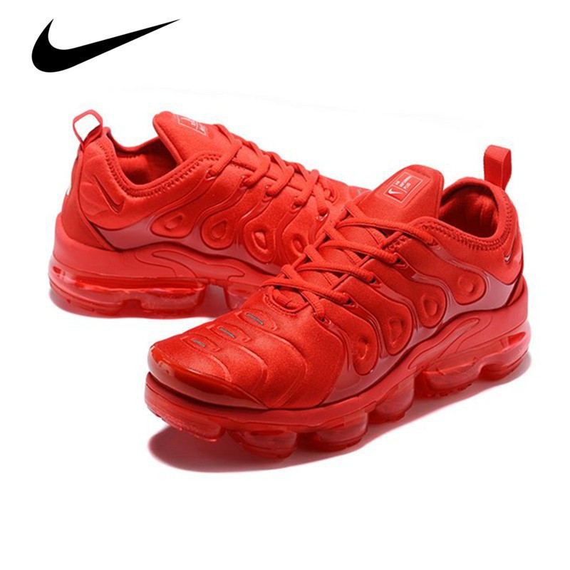 nike air vapormax plus tn triple red shoe