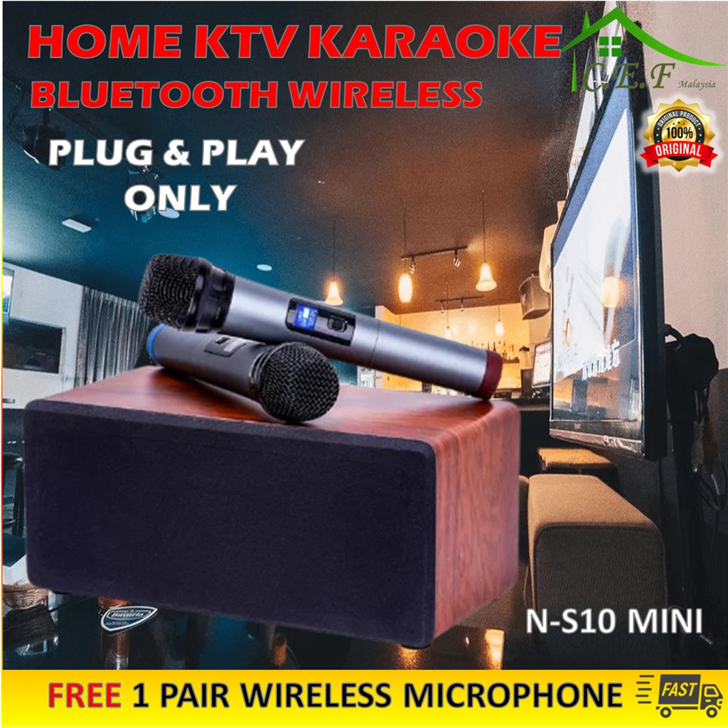 NS10 MINI Family KTV Karaoke Speaker /Home Karaoke Bluetooth Wireless