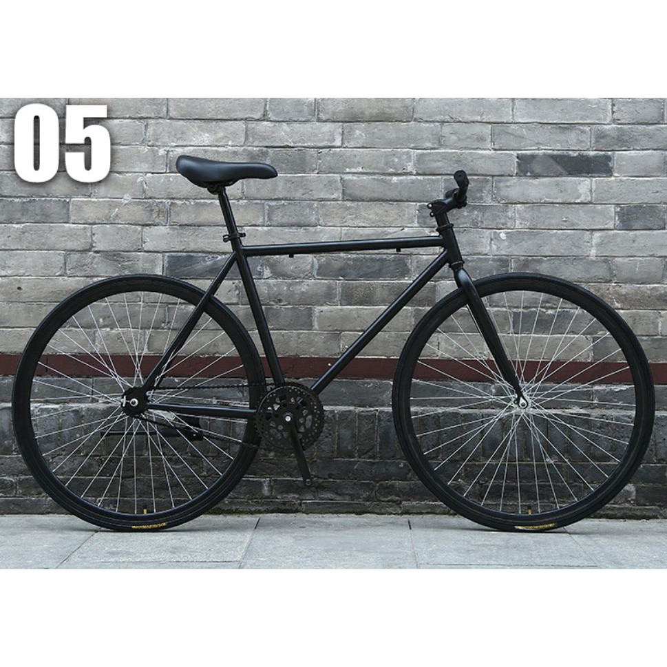 Basikal Fixie Fixed Gear Bicycle Road Racing Bike (Free Gift worth RM30