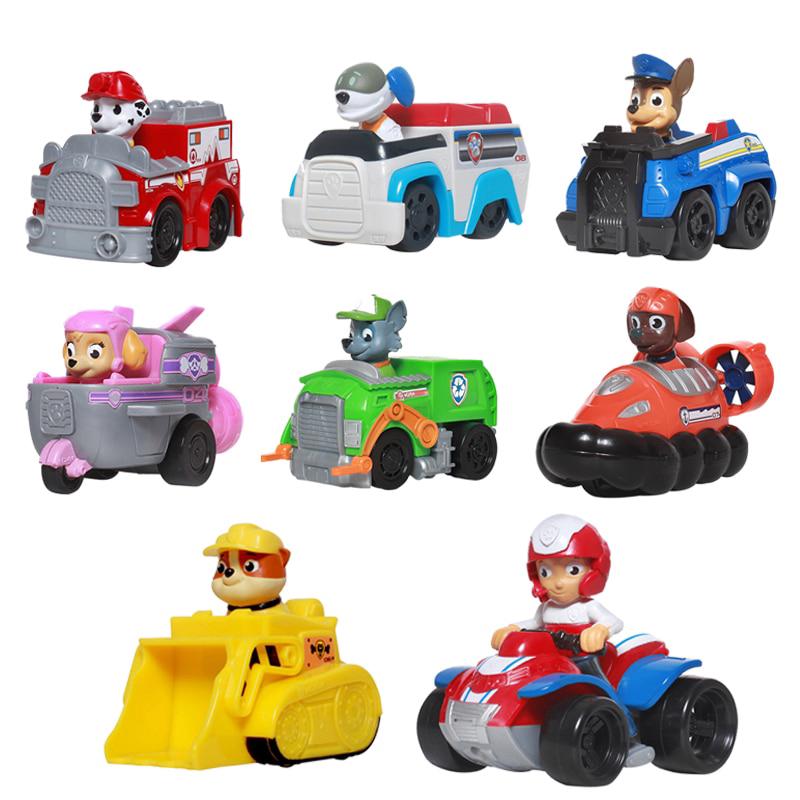 Ryder Paw Patrol Action Figure And Car Set Toys Ready Stock Shopee