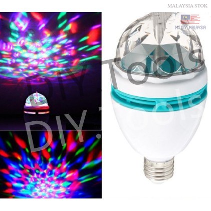 DIY.Tools LED Mini Party【Energy Saving/ Karaoke/Carnival Light Colourful Lamp/Bulb 派对灯七彩灯/灯泡 Lampu/Mentol Berwarna DISCO