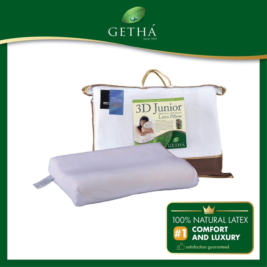 Getha 3D Junior Natural Latex Pillow Shopee Malaysia