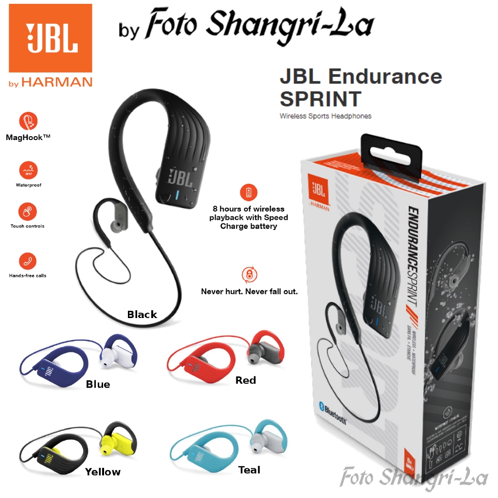 jbl endurance sprint waterproof wireless