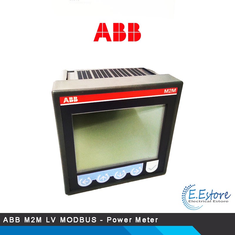 ABB M2M LV MODBUS , 3 Phase LCD Digital Power Meter ( 2CSG296992R4052
