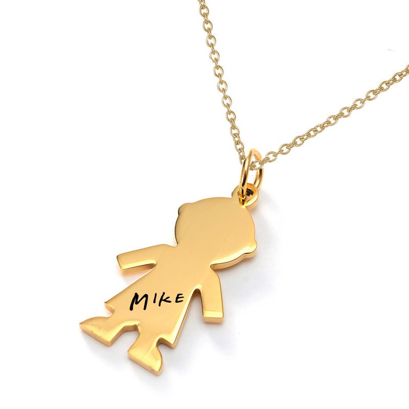 personalized baby name necklace